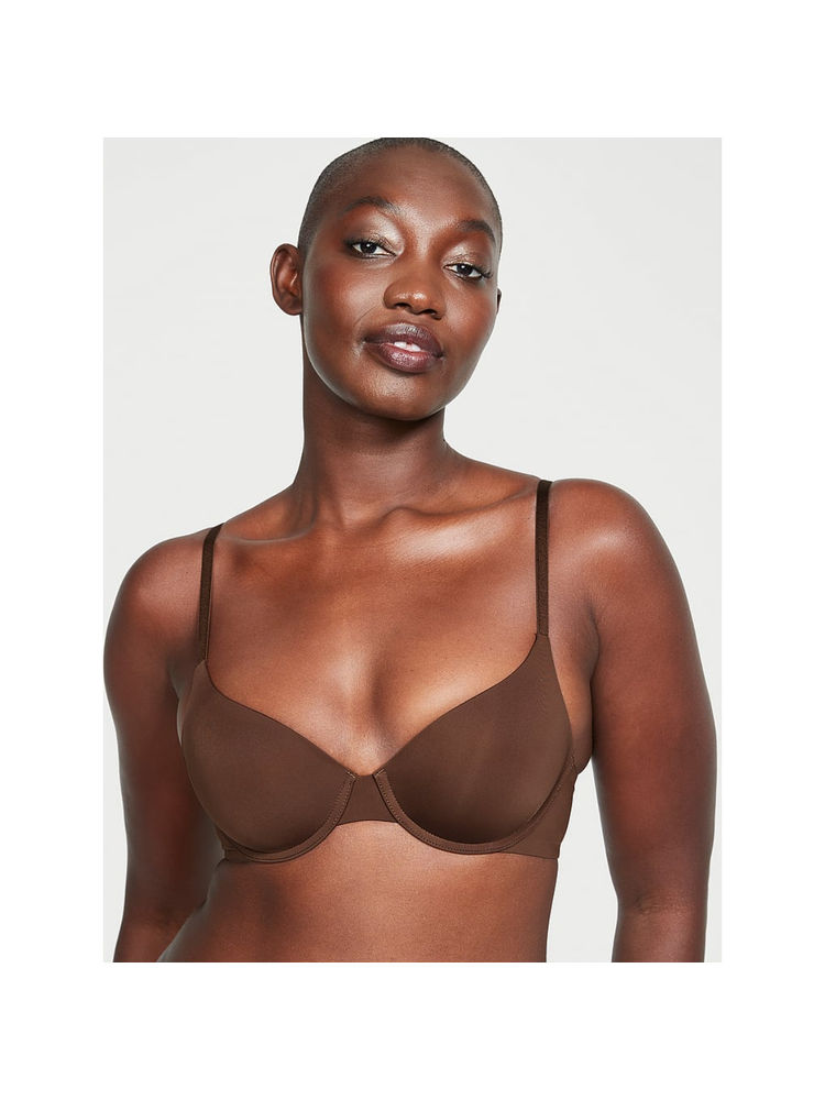 victoria's secret intimates Victoria's Secret Brown The T-Shirt Lightly Lined Smooth Demi Bra-picture-12