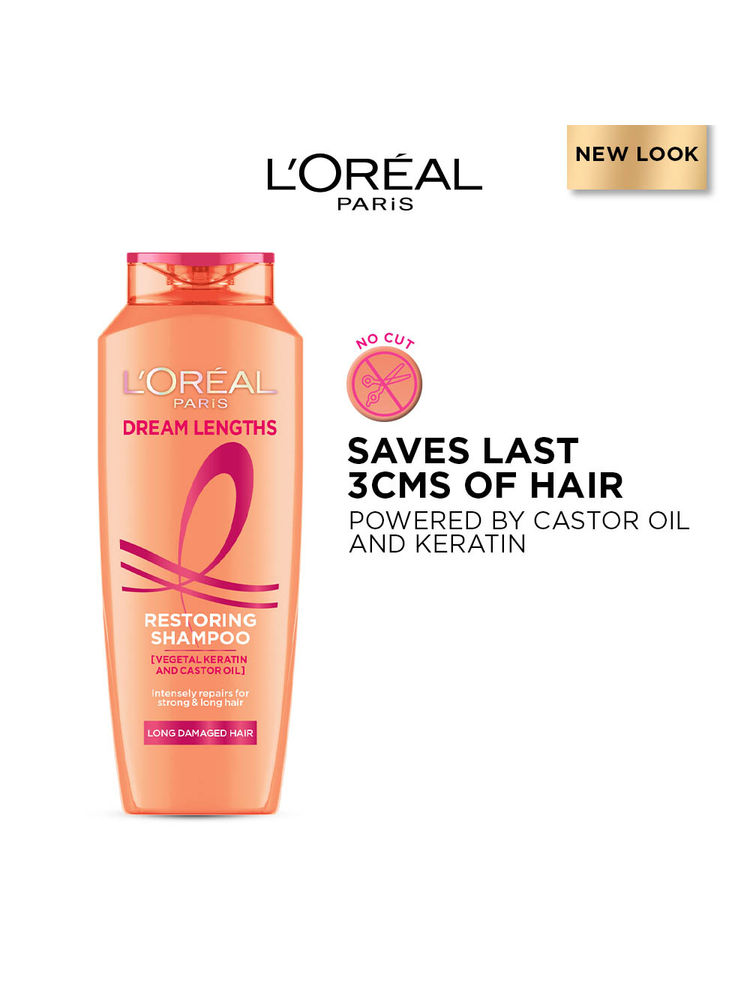 L'Oreal Paris Dream Lengths Restoring Shampoo For Long Damaged Hair