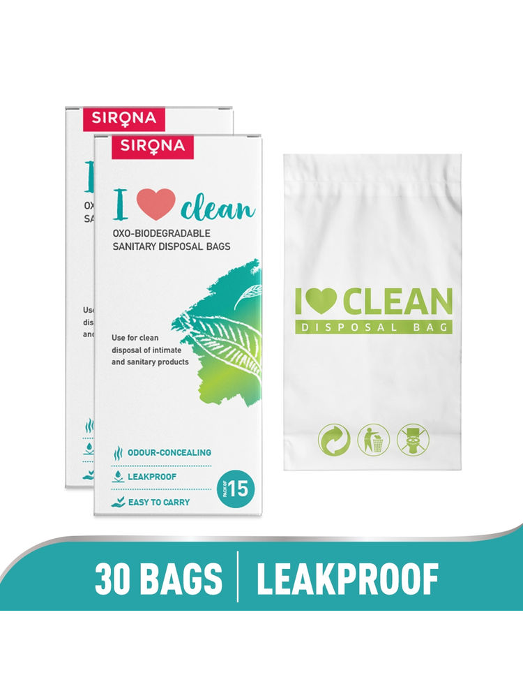 Sirona Sanitary Disposal Bags for Discreet Disposal of Intimate Products (30 Bags)-picture-14