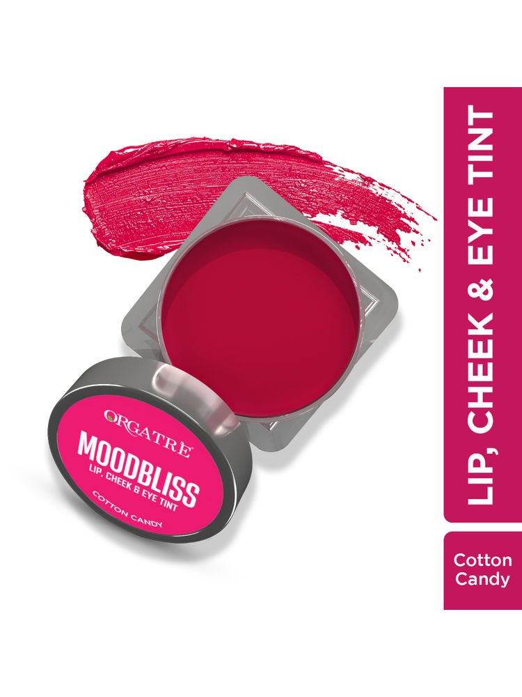 Orgatre Moodbliss Blush Lip, Cheek & Eye Tint with Goodness of Kojic Acid & Retinol - Cotton Candy-picture-38