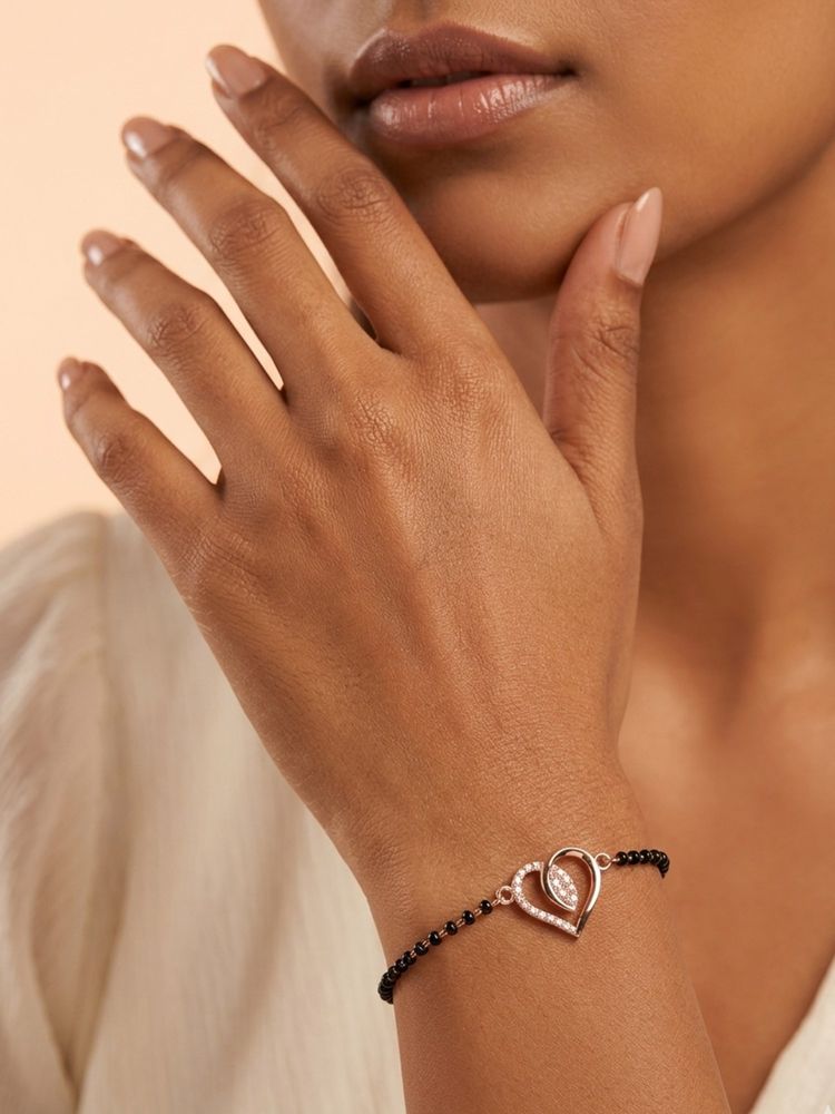 925 SILLER White Stones Silver Jewellery Bracelet-image-43