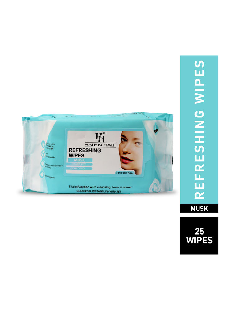 Half N Half Refreshing Wipes - E-28-Musk-picture-14