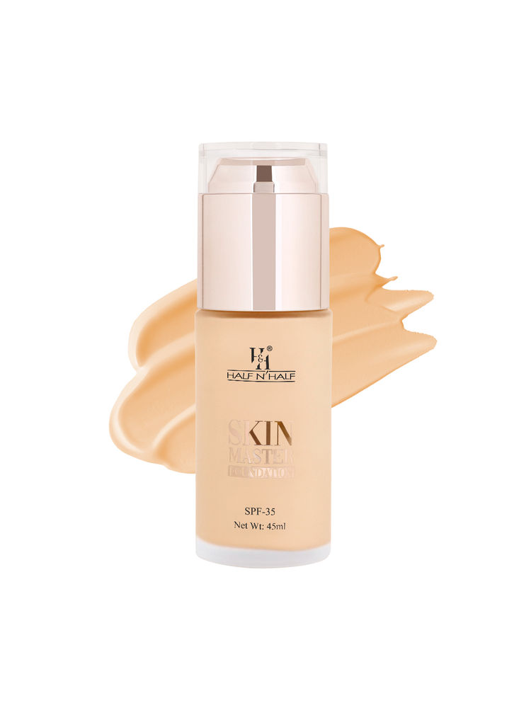 Half N Half Skin Master Weightless Matt Finish Foundation-image-49