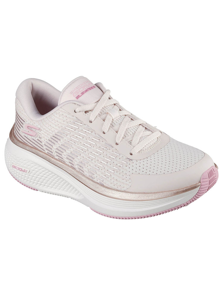 SKECHERS Women GO RUN ELEVATE 2.0 Off White Lace Up Running Shoes-picture-26