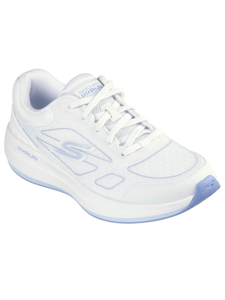 SKECHERS Women GO RUN PULSE 2.0 - CORSS ROAD Off White Lace Up Running Shoes-picture-20