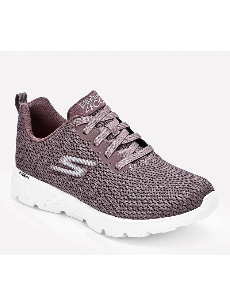 SKECHERS Womens GO RUN 400 Mauve Running Shoes-picture-41