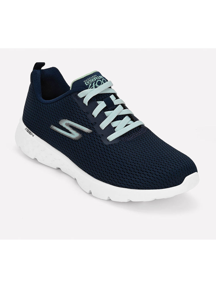 SKECHERS Womens GO RUN 400 Navy Blue Running Shoes-picture-41