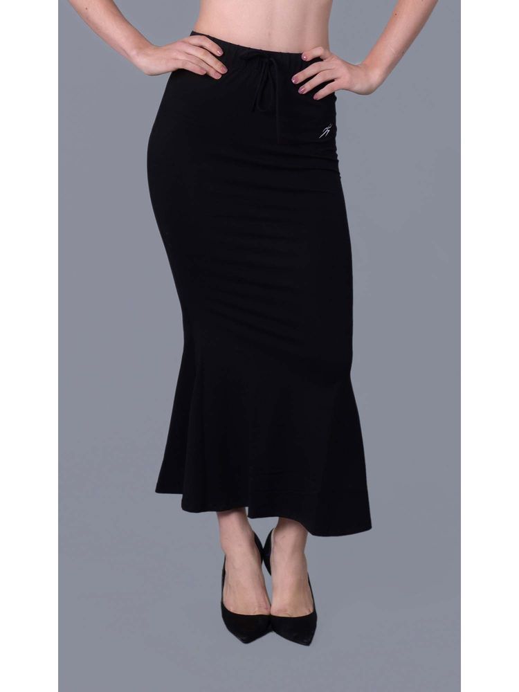Keepfit N9 Antibacterial Side Slit Mermaid-Fit Saree Shapewear For Women Black-picture-42