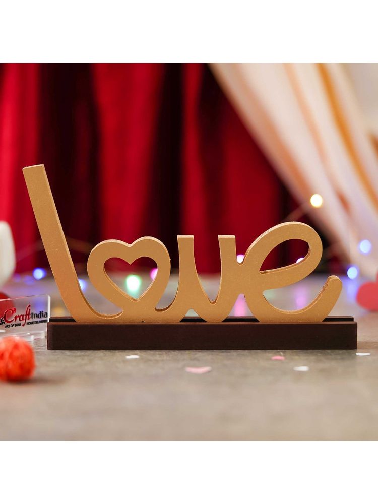 eCraftIndia Love Sign Decorative Showpiece with Base Anniversary Valentine Gift-picture-32
