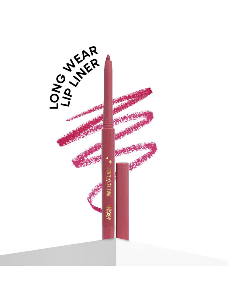Nykaa Cosmetics Matte to Last Lip Liner - Boho