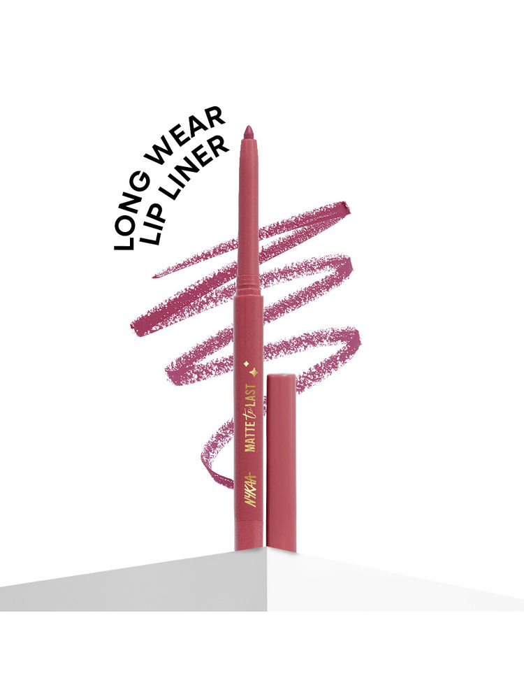 Nykaa Cosmetics Matte to Last Lip Liner - Jhumki
