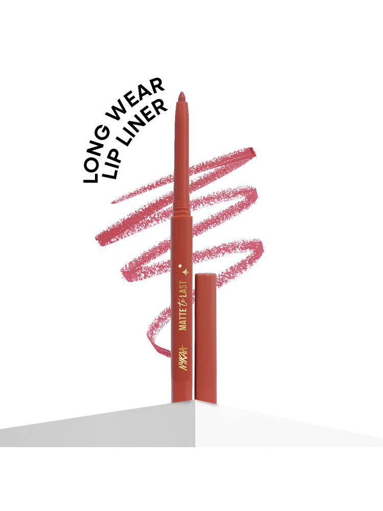 Nykaa Cosmetics Matte to Last Lip Liner - Bombae