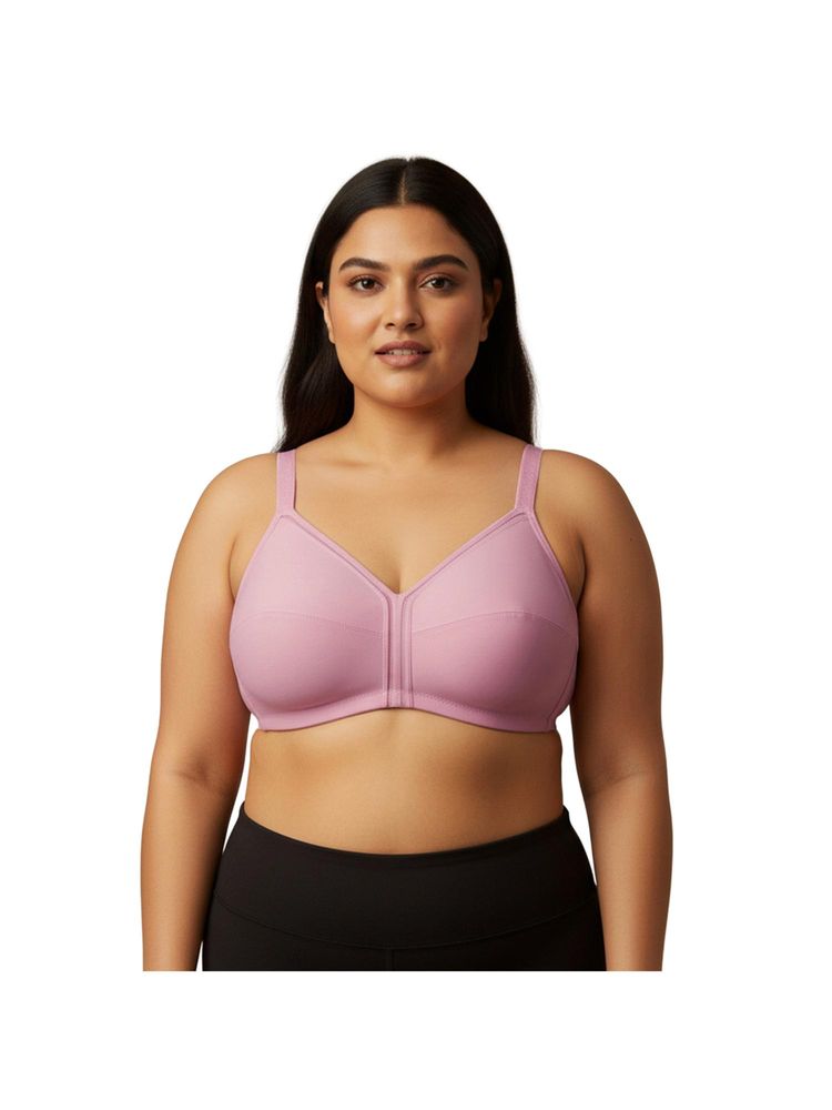 Zivame Polignac True Curv Cotton Laminated Non Wired Full Coverage Minimiser Bra-picture-13