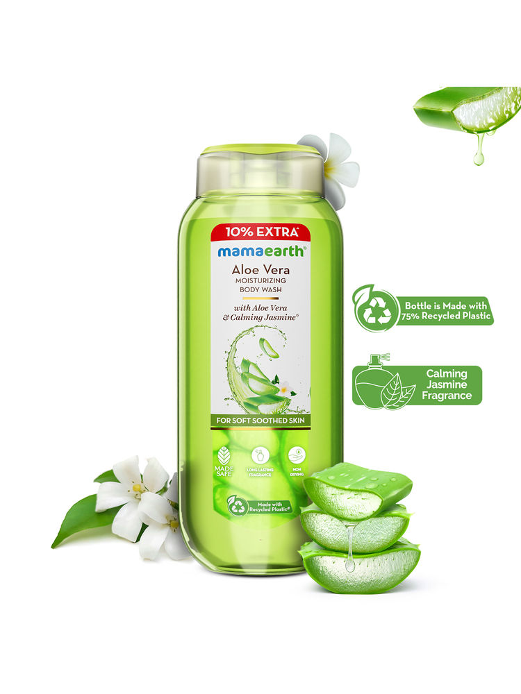 Mamaearth Aloe Vera Moisturizing Body Wash with Aloe Vera & Calming Jasmine Scent-picture-27