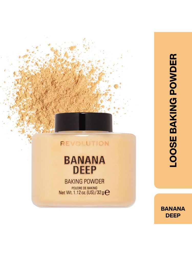 Makeup Revolution Banana Deep Loose Baking Powder-picture-33