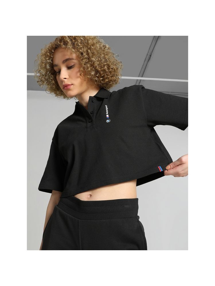 Puma BMW MMS Polo Women Black T-Shirt-picture-14