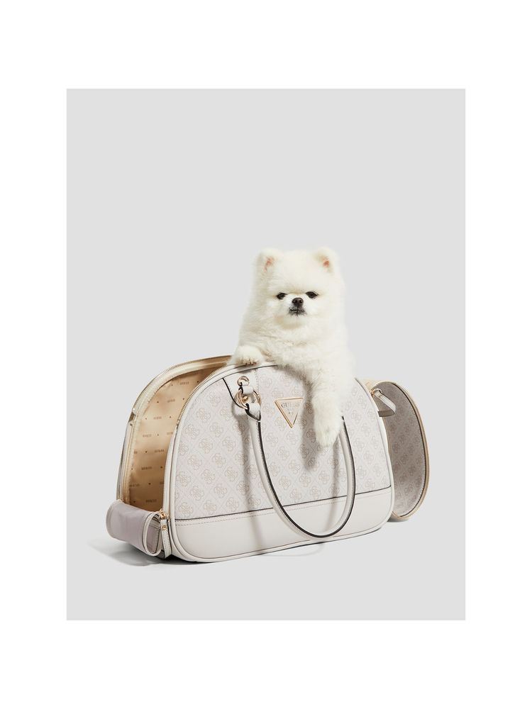 guess fashion Guess Women Grey Pet Carrier Bag with Detachable Strap-picture-25