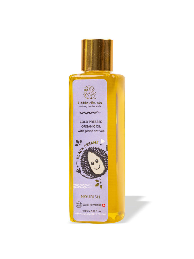 Little Rituals Cold Pressed Organic Black Sesame Oil