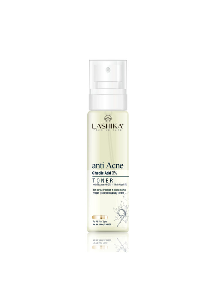 LASHIKA Anti Acne Toner With 3% Glycolic Acid, 2% Niacinamide & 1% Witch Hazel Extract-picture-16