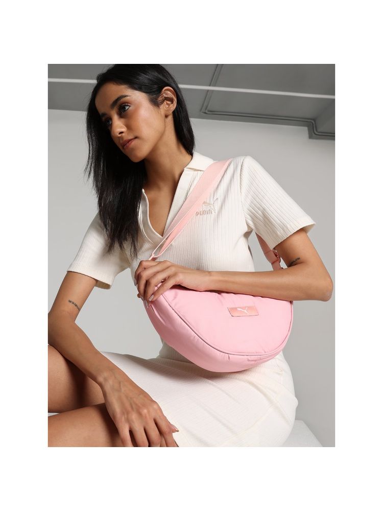 Puma Pink Solid Sling Bag with Detachable Strap-picture-20