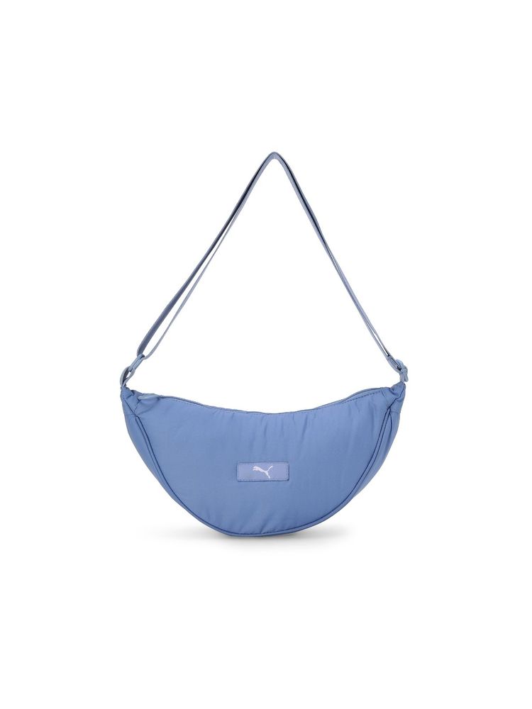Puma Blue Solid Sling Bag with Detachable Strap-picture-27