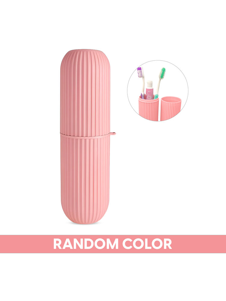 Matra Toothbrush Case Travel Toothpaste Toiletry Holder Portable Storage Cover Compact Makeup Box-image-6