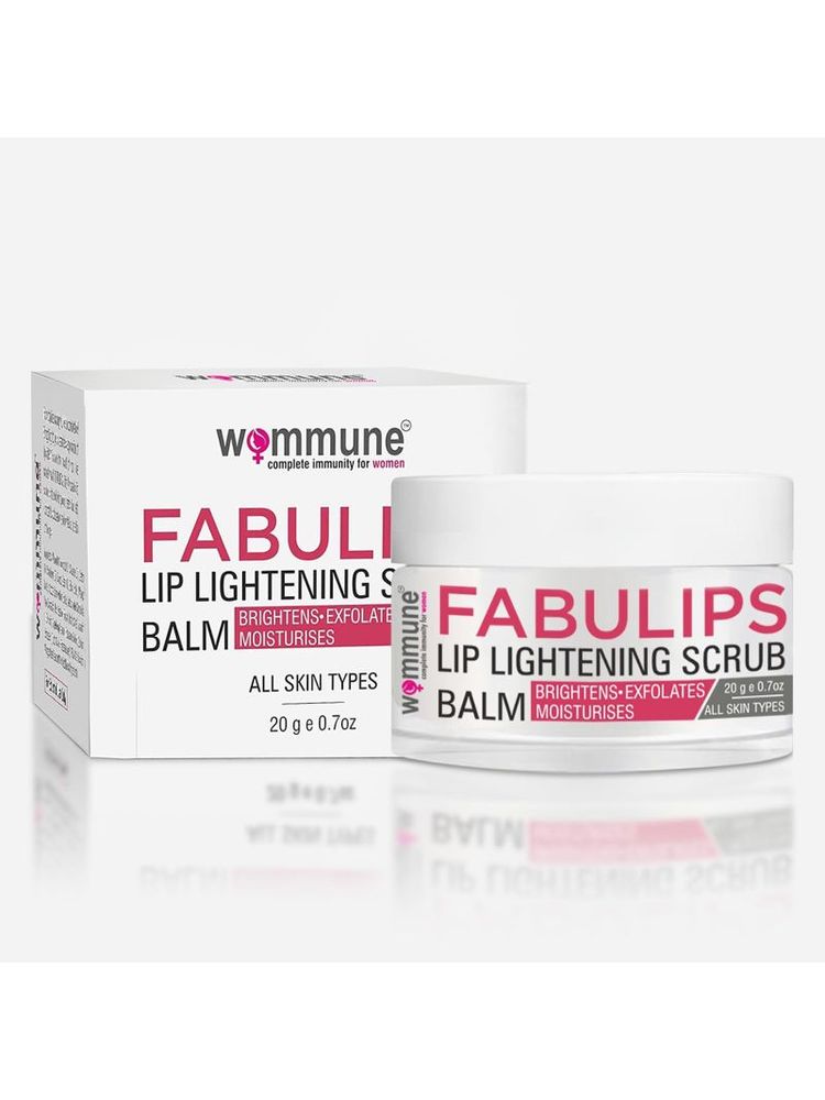 Wommune Lip Lightening Scrub Balm