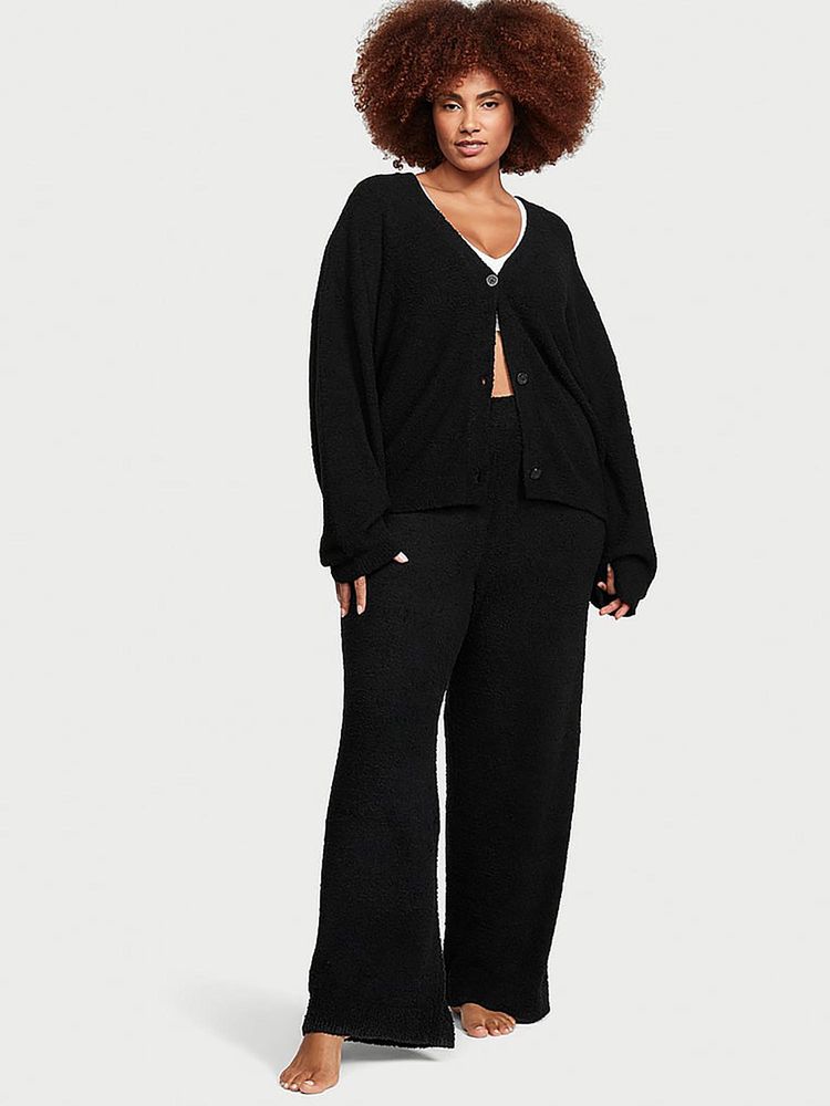 victoria's secret intimates Victoria's Secret Women Black Solid Cardigan & Pyjama (XL)-picture-23