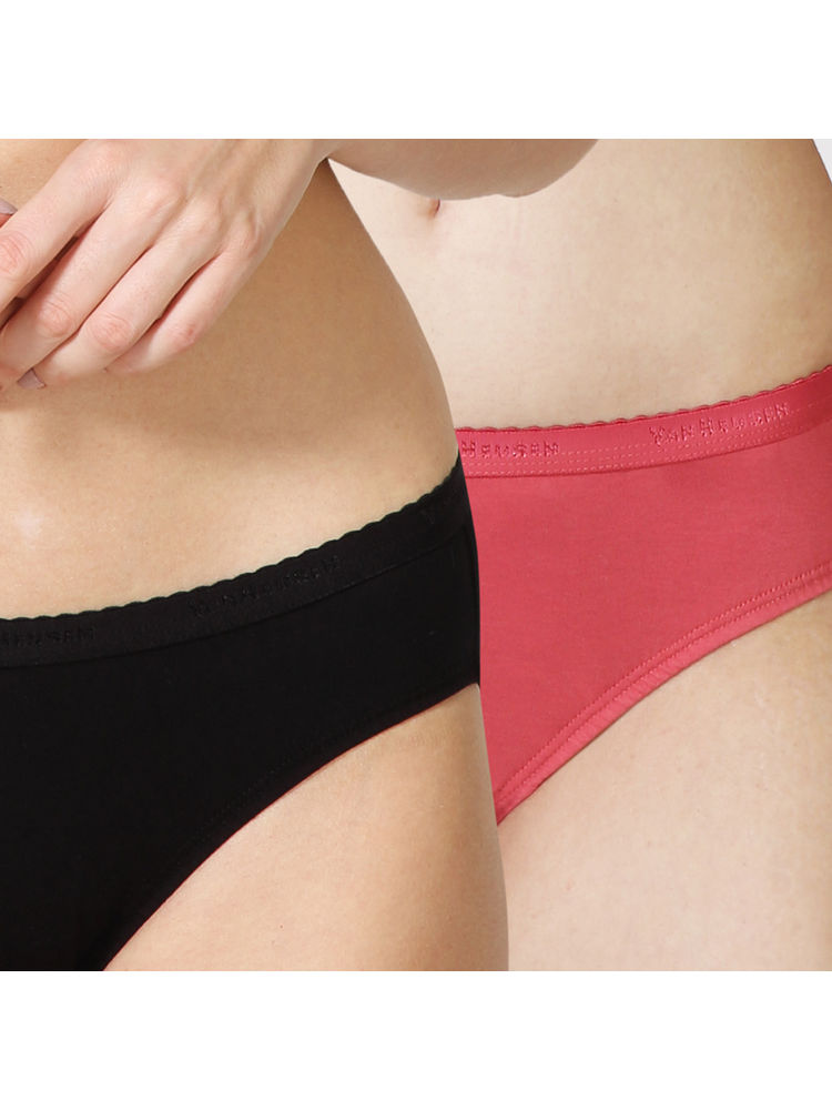 van heusen woman lingerie and athleisure Van Heusen Intimates Antibacterial Bikini, Pack of 2 Style Number-11107 - Multi-Color-picture-19