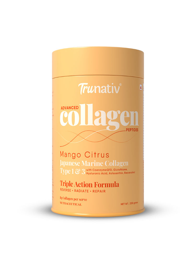 TruNativ Advanced Japanese Marine Type 1 & 3 Collagen Powder - Mango Citrus-picture-26