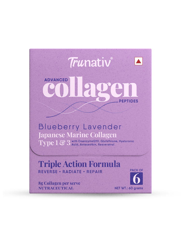 TruNativ Advanced Japanese Marine Collagen Type 1 & 3 Powder - Blueberry Lavender-picture-18