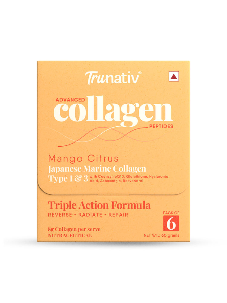 TruNativ Advanced Japanese Marine Collagen Type 1 & 3 Powder - Mango Citrus-picture-21