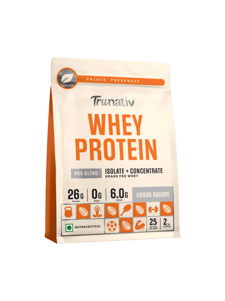 TruNativ Pro Blend Whey Protein - Kesar Badam