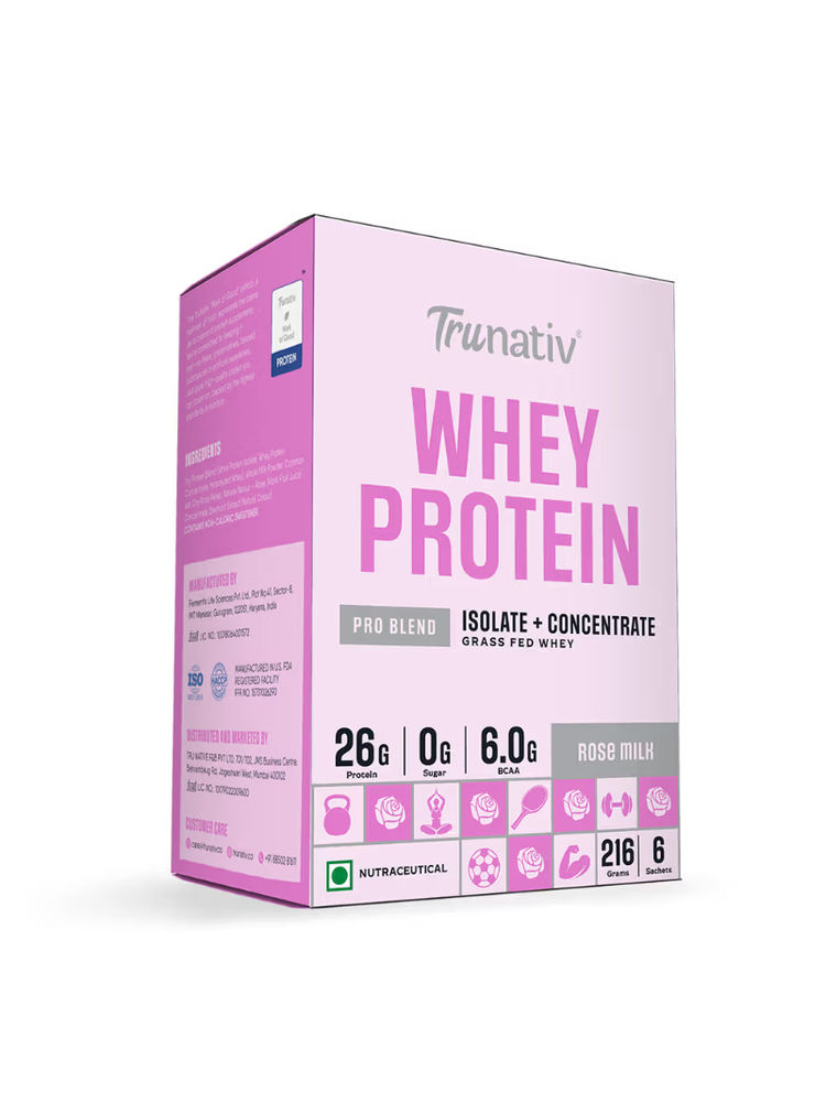 TruNativ Pro Blend Whey Protein - Rose Milk