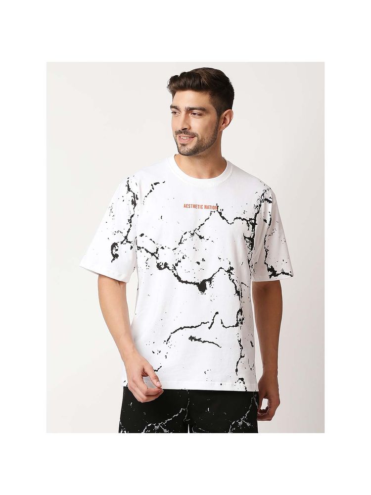 AESTHETIC NATION Aesthetics Oversized White T-Shirt-picture-19