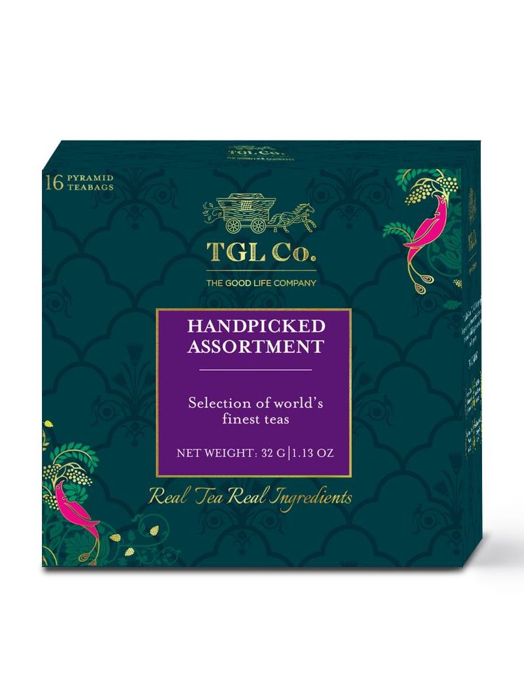 TGL Co. Handpicked Assortments Tea Bags Box Assorted Tea bags Boost Immunity and Digestion-image-2