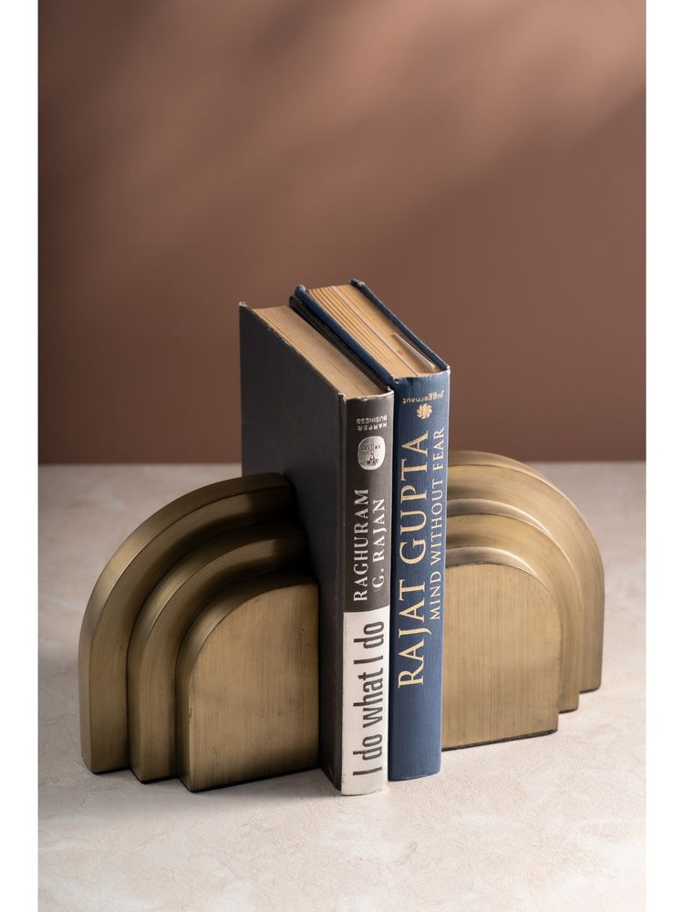 SG Home Rainbow Golden Bookends (Set Of 2)-image-14
