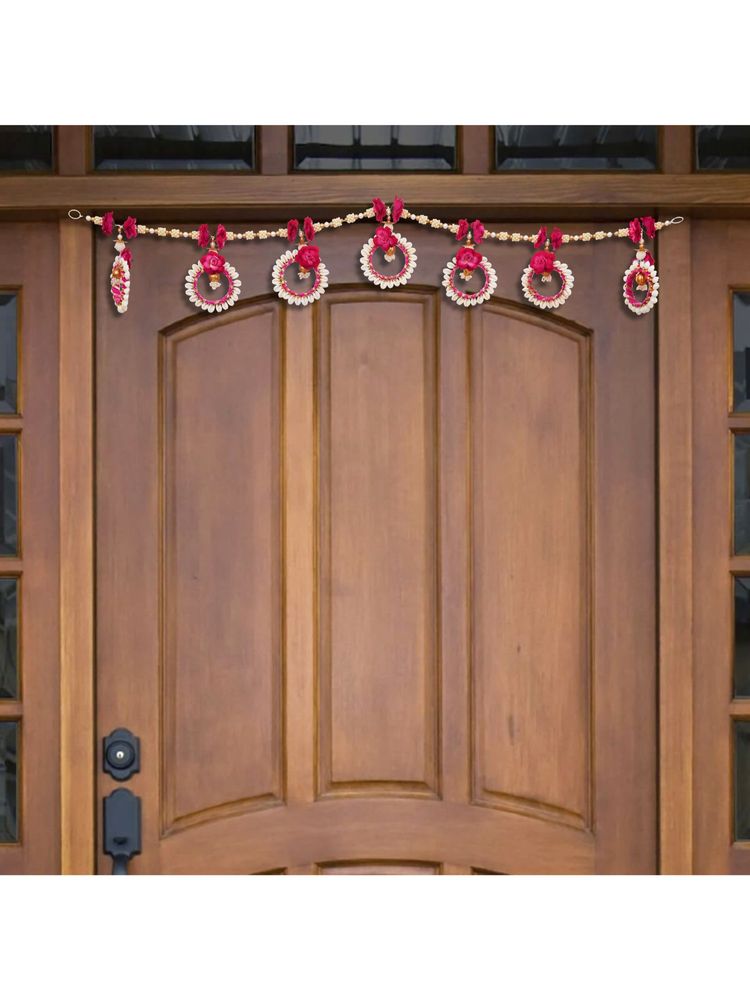 eCraftIndia Kodi Kaudi Toran For Main Door Entrance Home Mandir-picture-35