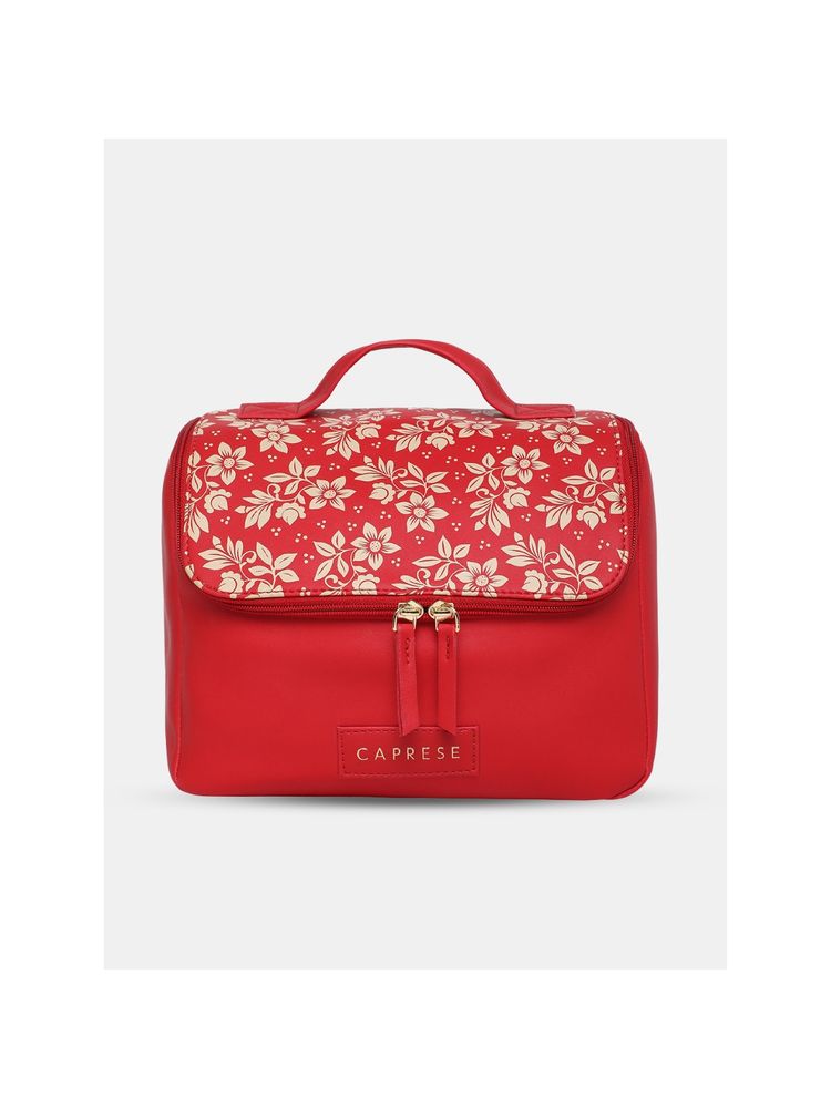 Caprese Bonita Vanity Case Medium Maroon-image-45