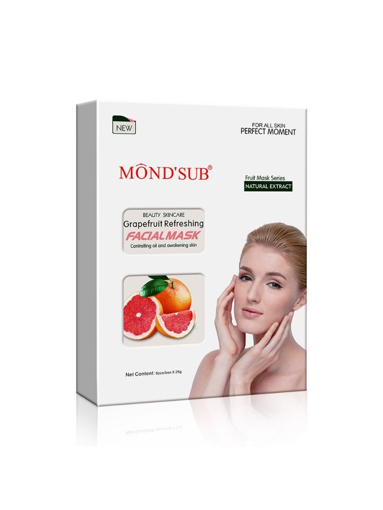 Mond'Sub Grapefruit Refreshing Face Mask-image-8