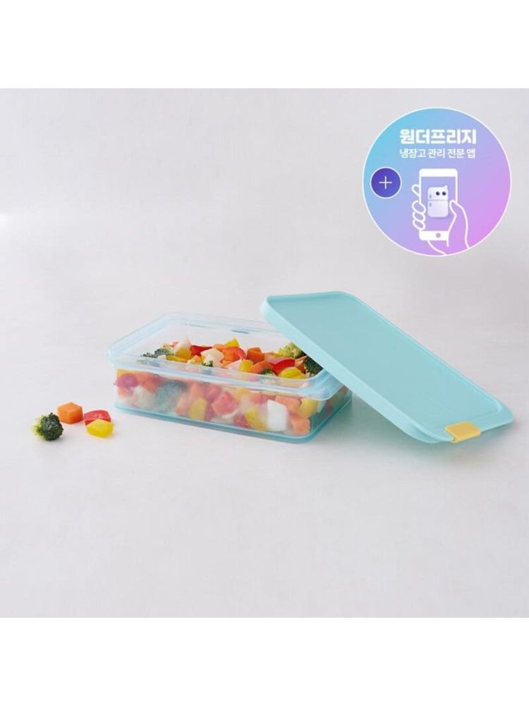 Lock & Lock Freezer Fit 1.05 ml ml Stackable Modular Storage BPA Free Fridge Container-image-7