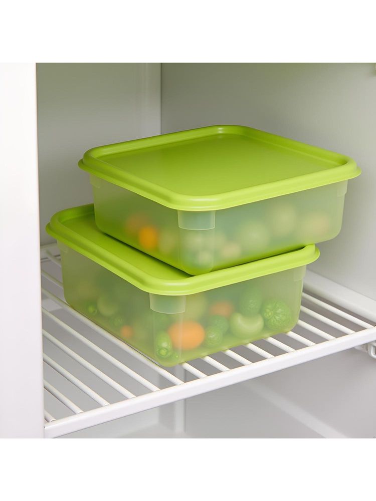 Lock & Lock Fresh Block Airtight Food Container for Fruits & Vegetables (Pack of 2)-picture-20