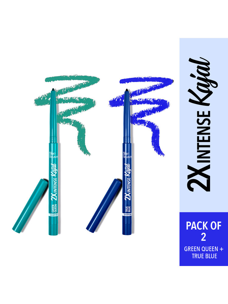 Blue Heaven 2x Intense Kajal Pencil Combo