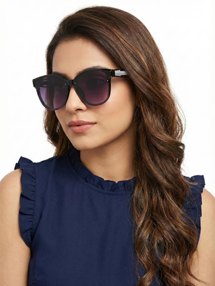 HASHTAG EYEWEAR Women Blue Lens UV Protected Sunglasses (66)-picture-28