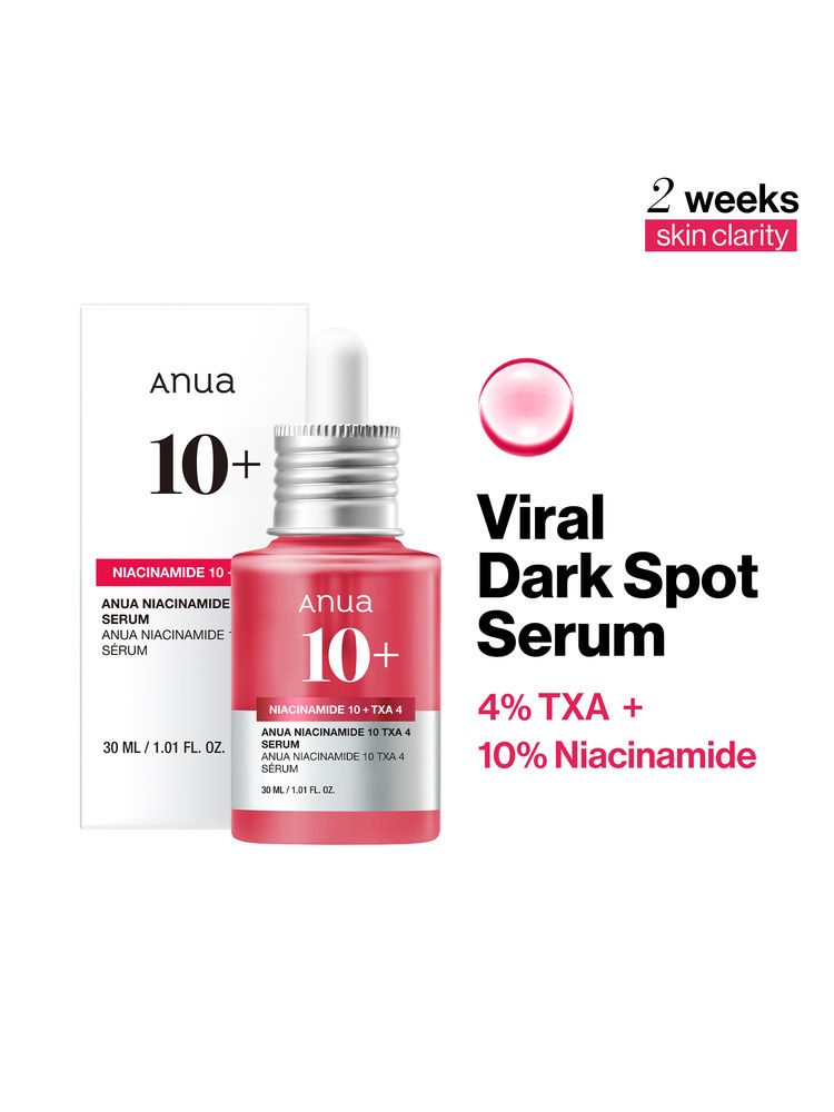 Anua Niacinamide 10 Txa 4 Serum, Brightening Korean Serum For Dark Spots & Hyperpigmentation