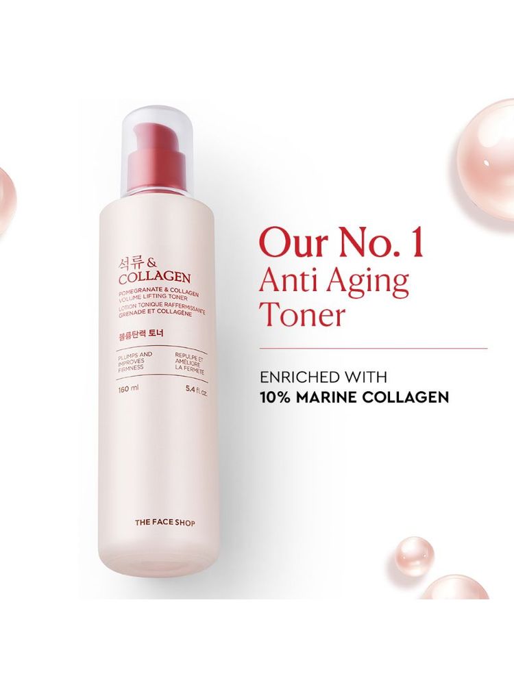 The Face Shop Pomegranate & 10% Collagen Korean Toner with Hyaluronic Acid - Best in Anti Aging-image-4