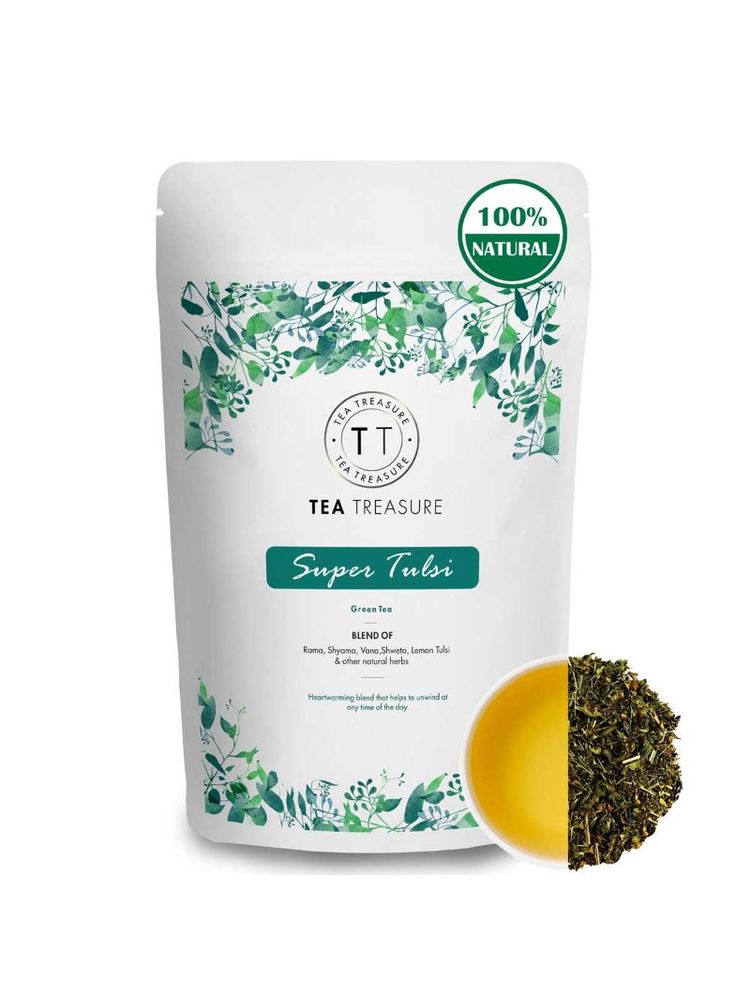 Tea Treasure Super Tulsi Green Tea-picture-15