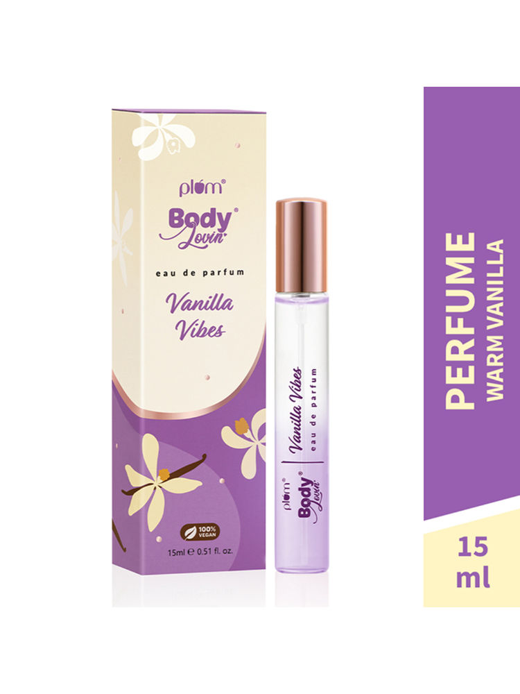Plum BodyLovin' Vanilla Vibes Eau De Parfum - Long Lasting Warm Vanilla Perfume For Her