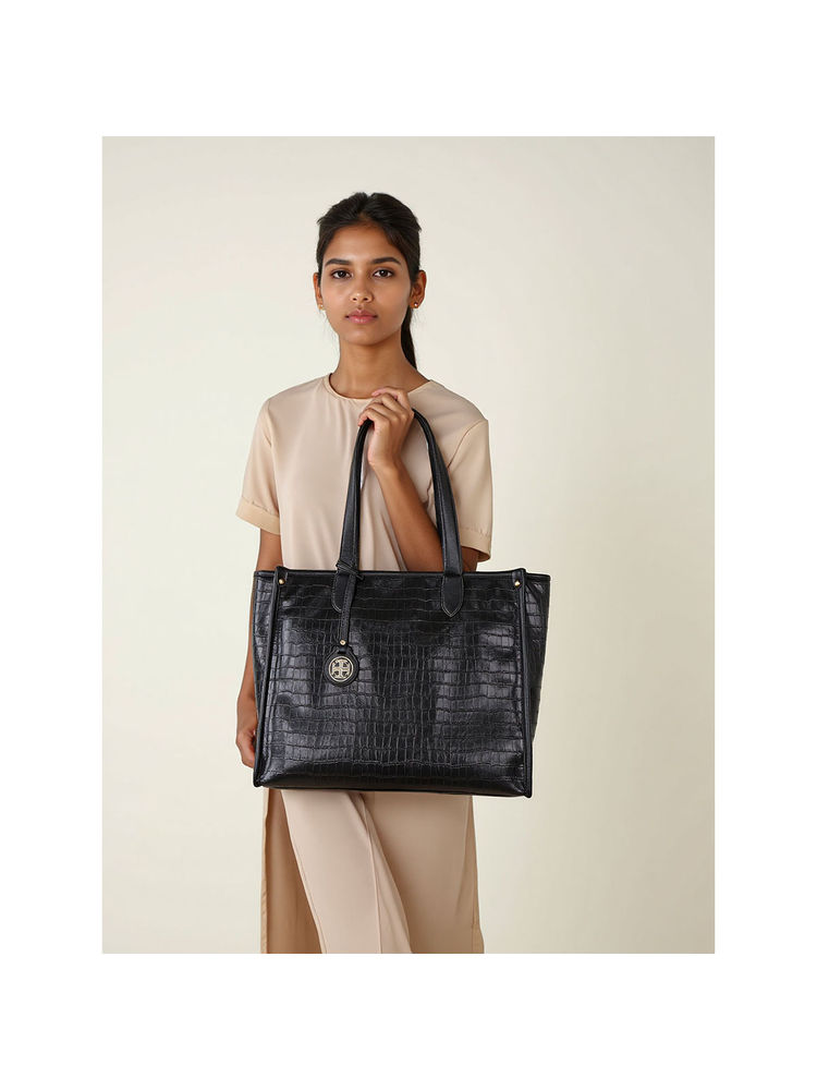 Toteteca Women Chic Urban Black Tote Bag-picture-38