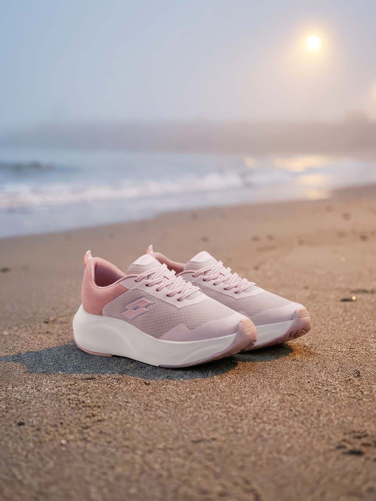 LOTTO Energex Pink Running Shoes For Women-image-9